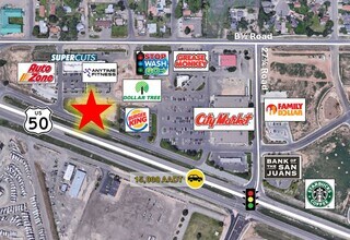 2744 US Hwy 50, Grand Junction, CO - Vue aérienne vue de carte