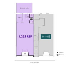 2122 Dwight Way, Berkeley, CA à louer Plan d’étage– Image 1 sur 1
