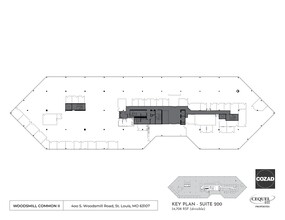 424 S Woods Mill Rd, Chesterfield, MO à louer Plan de site– Image 1 sur 1