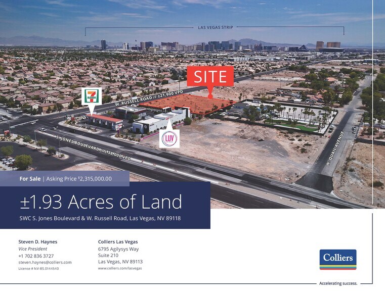 West Russell Road & Red Rock St, Las Vegas, NV à vendre - Photo de l’immeuble – Image 1 sur 4