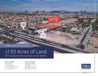 Plus de détails pour West Russell Road & Red Rock St, Las Vegas, NV - Terrain à vendre