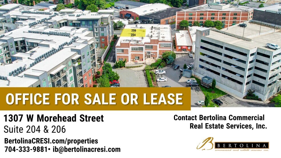 1307 W Morehead St, Charlotte, NC à louer - Vidéo sur l’annonce professionnelle – Image 2 sur 16