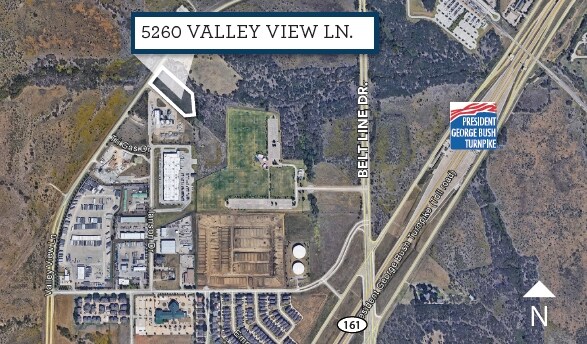 5260 Valley View Ln, Irving, TX à louer - Aérien – Image 3 sur 16