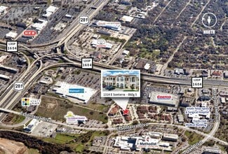 1314 E Sonterra Blvd, San Antonio, TX - VUE AÉRIENNE  vue de carte