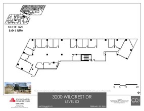 3200 Wilcrest Dr, Houston, TX à louer Plan d’étage– Image 1 sur 1