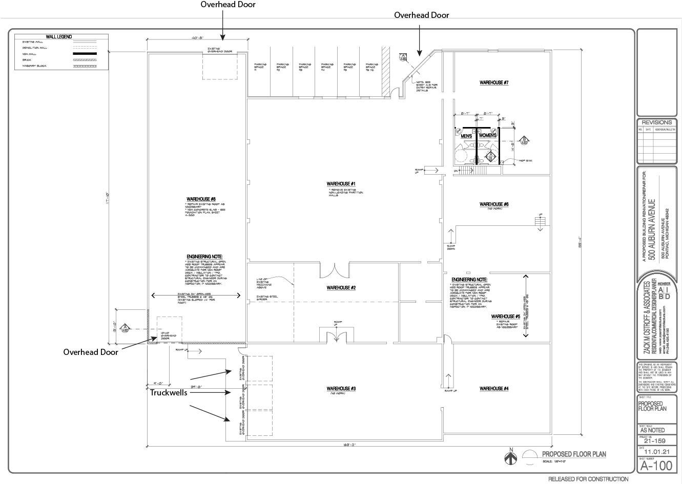500 Auburn Rd, Pontiac, MI à louer Plan d’étage– Image 1 sur 1