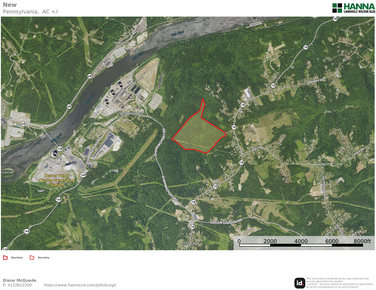 0 Ewing Hill Rd, Shippingport, PA à vendre - Photo principale – Image 1 sur 1