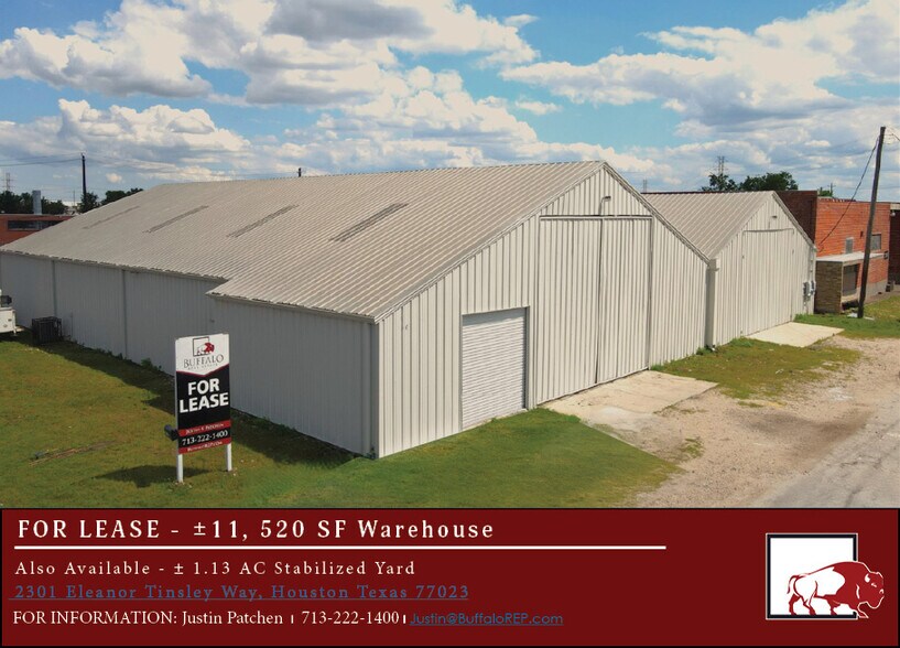2301 Eleanor Tinsley Way, Houston, TX à louer - Photo de l’immeuble – Image 1 sur 5