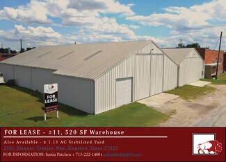 Plus de détails pour 2301 Eleanor Tinsley Way, Houston, TX - Industriel/Logistique à louer