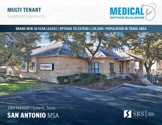 Plus de détails pour 3401 FM 3009, Schertz, TX - Bureau à vendre