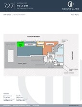 725-727 Folsom St, San Francisco, CA à louer Plan d’étage– Image 1 sur 1