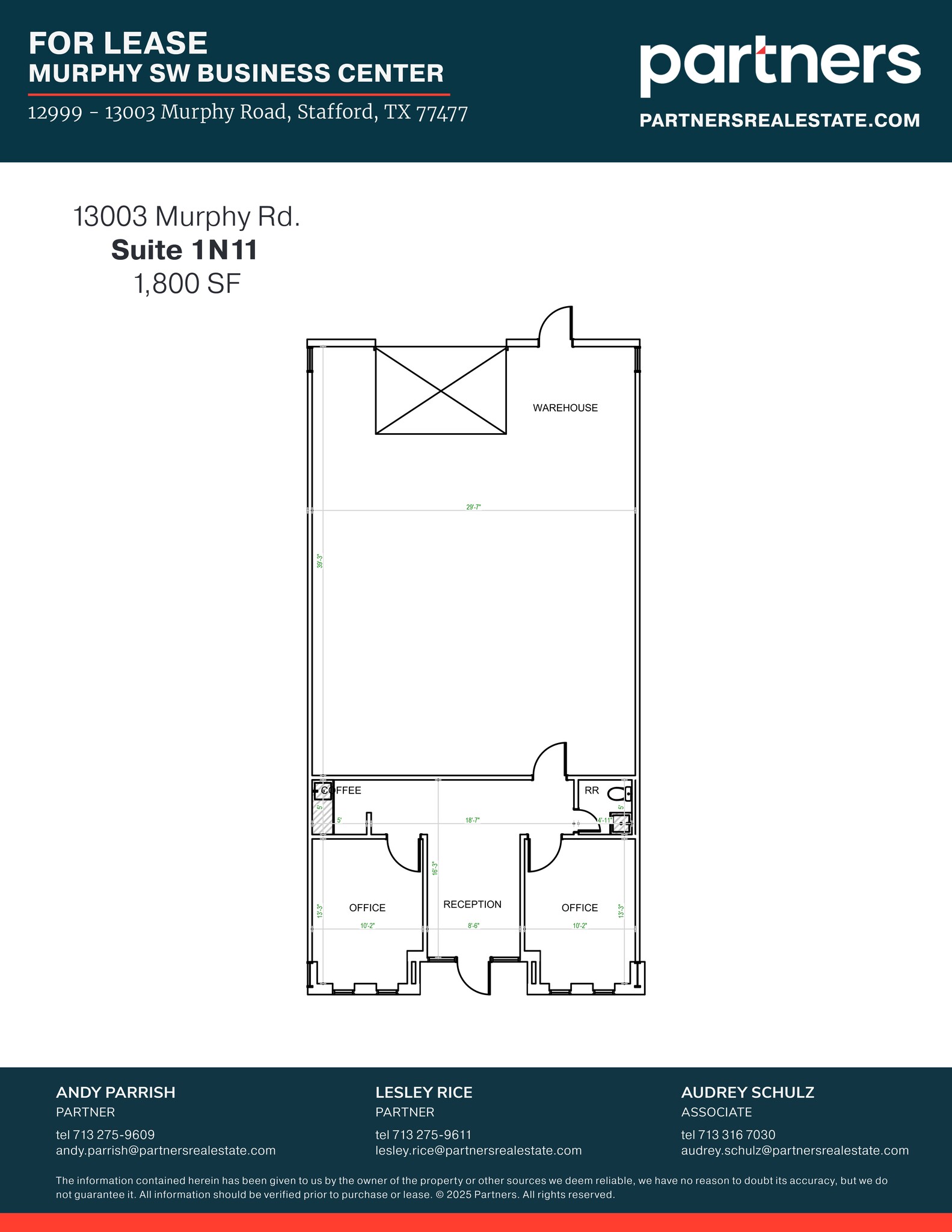 12999-13003 Murphy Rd, Stafford, TX à louer Plan de site– Image 1 sur 1