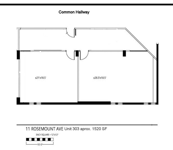 1902 Robertson Rd, Ottawa, ON à louer - Plan d’étage – Image 3 sur 5
