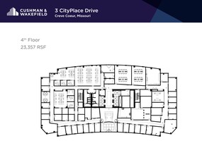3 Cityplace Dr, Creve Coeur, MO à louer Plan de site– Image 1 sur 1