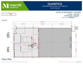 650 Corporate Dr, Stafford, VA à louer Plan d’étage– Image 1 sur 1