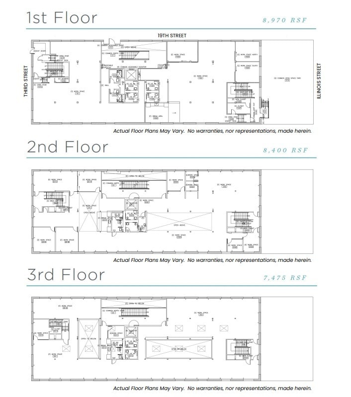 555 19th St, San Francisco, CA à louer Plan d’étage– Image 1 sur 1