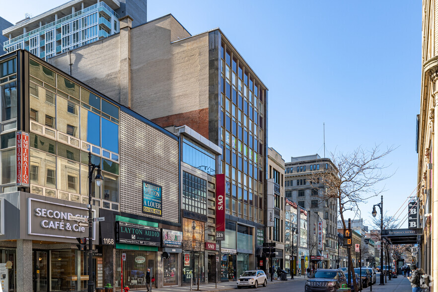 1184 Rue Sainte-Catherine O, Montréal, QC à louer - Photo de l’immeuble – Image 2 sur 5