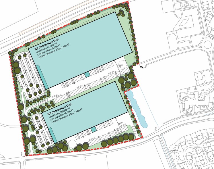 5 Blyton Close, Newark à vendre - Plan de site – Image 1 sur 2