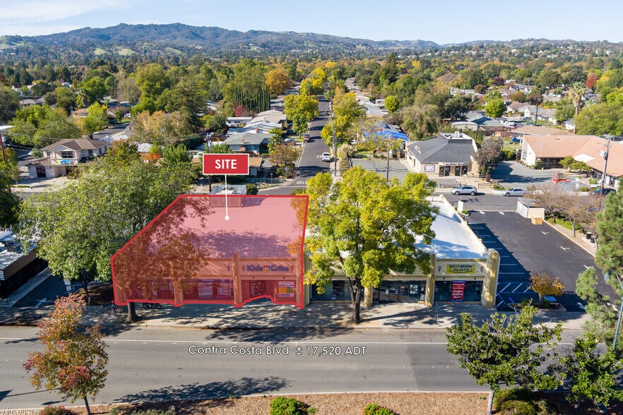 1725-1745 Contra Costa Blvd, Pleasant Hill, CA à louer - Photo de l’immeuble – Image 1 sur 9