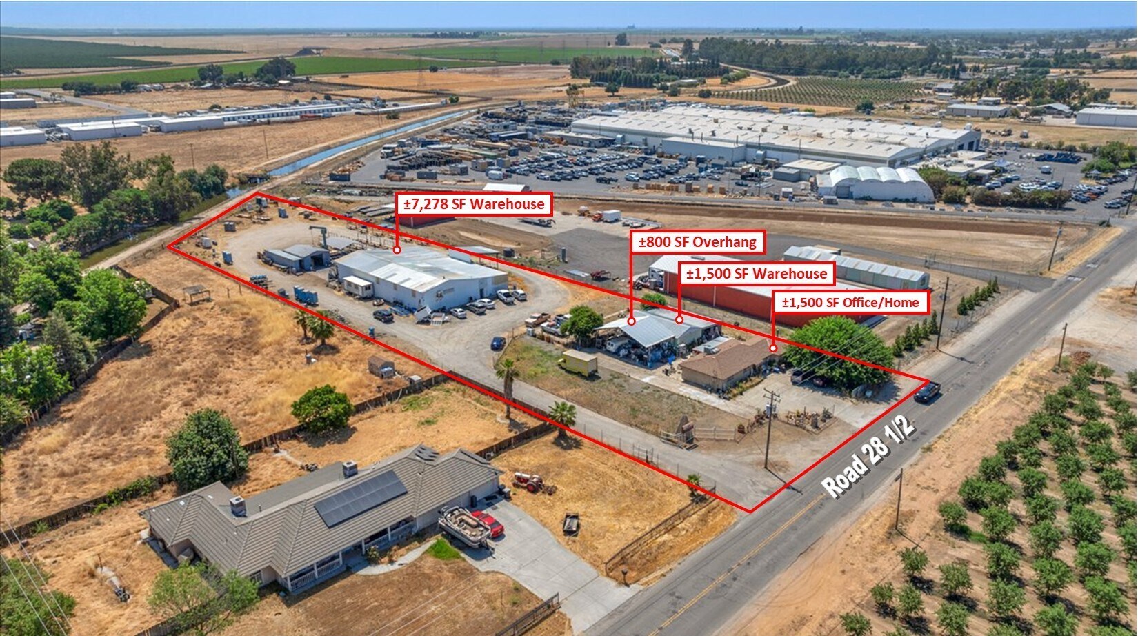 15447 Avenue 28 1/2 Ave, Madera, CA à vendre Photo de l’immeuble– Image 1 sur 17