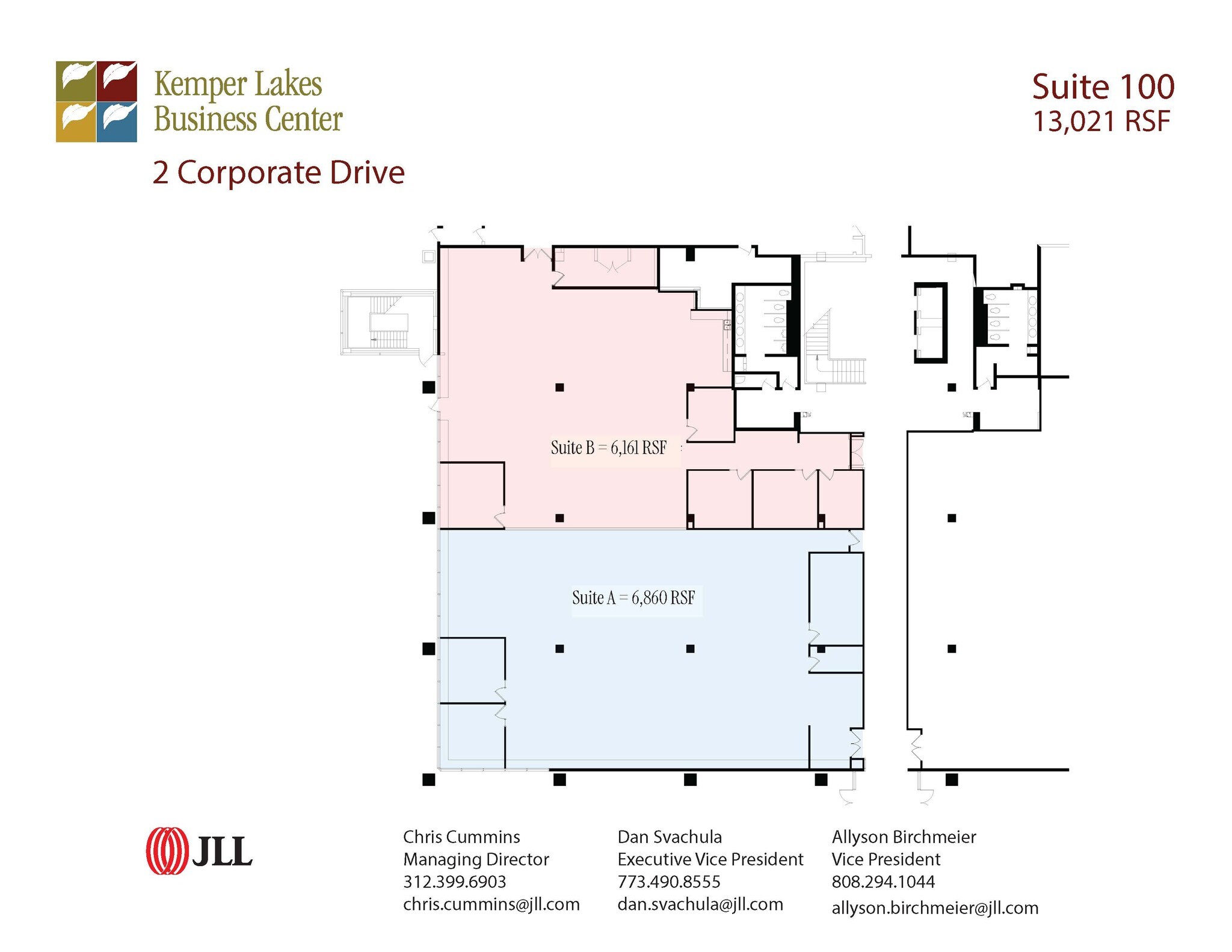 1 Corporate Dr, Long Grove, IL à louer Plan d’étage– Image 1 sur 1