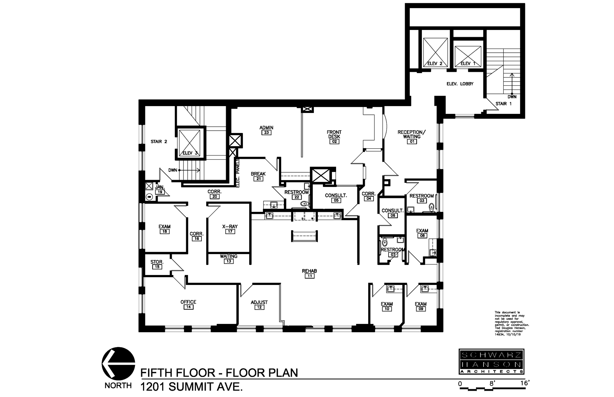 1201 Summit Ave, Fort Worth, TX à louer Plan d’étage– Image 1 sur 1
