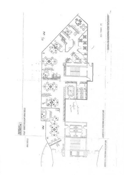 Bureau dans Le Havre à louer - Plan d’étage – Image 2 sur 2