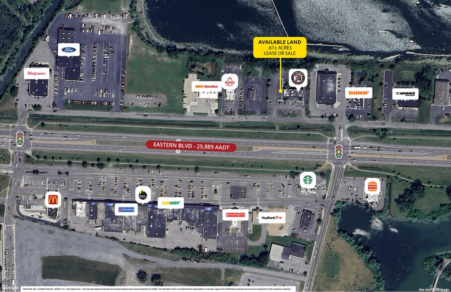 160 Eastern Blvd, Canandaigua, NY à louer - Aérien – Image 2 sur 3