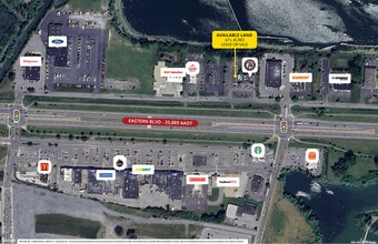 160 Eastern Blvd, Canandaigua, NY - Vue aérienne  vue de carte - Image1