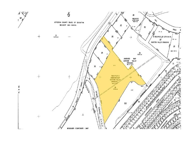 4764 Eastern Valley Rd, Mc Calla, AL à louer - Plan cadastral – Image 3 sur 11