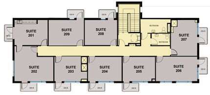 1630-1670 SE 3rd Ave, Portland, OR à louer Plan d’étage– Image 1 sur 7
