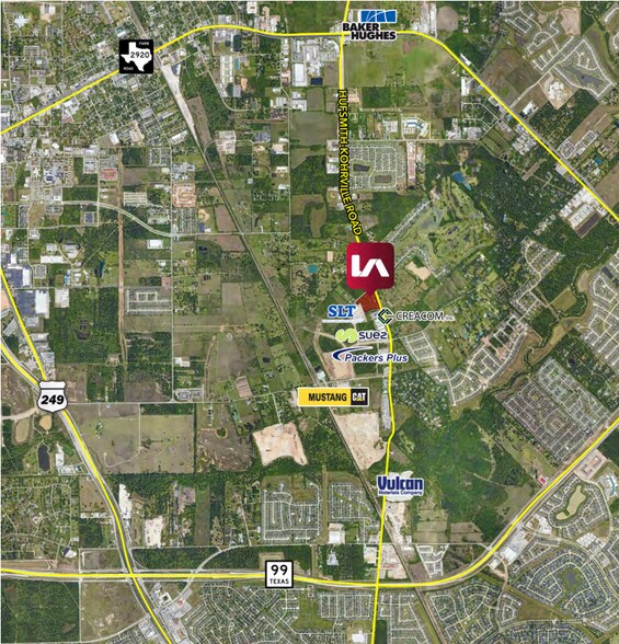 0 Hufsmith-Kohrville Road, Tomball, TX à louer - Aérien – Image 2 sur 3
