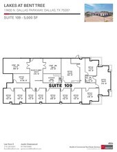 17400 N Dallas Pky, Dallas, TX à louer Plan d’étage– Image 1 sur 1