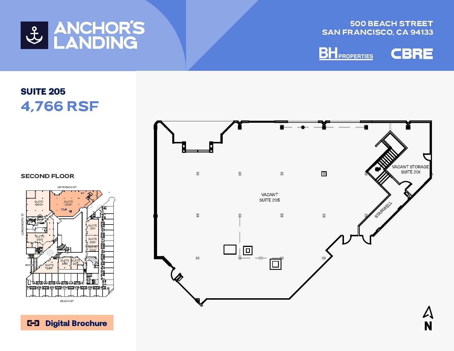 333 Jefferson St, San Francisco, CA à louer Plan d’étage– Image 1 sur 1