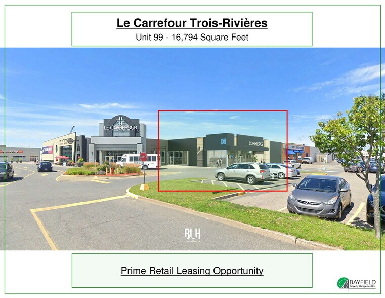 4520 Boul des Recollets, Trois-Rivières, QC à louer - Photo de l’immeuble – Image 2 sur 9