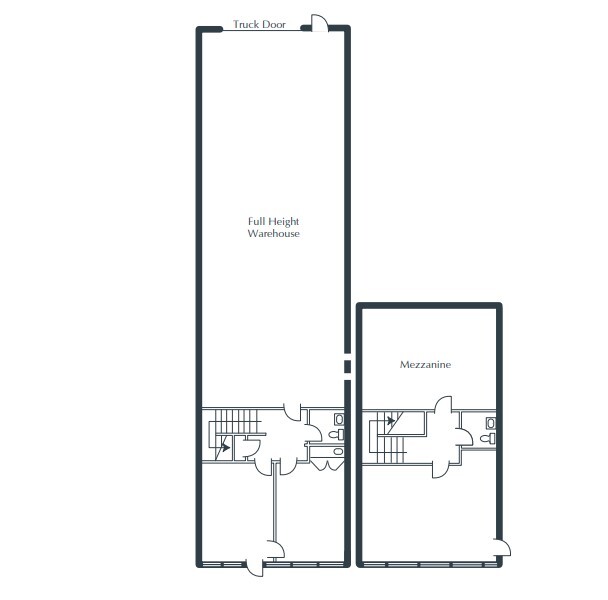 1599 Superior Ave, Costa Mesa, CA à louer Plan d’étage– Image 1 sur 1