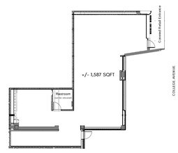 250 College Ave, Lancaster, PA à louer Plan d’étage– Image 2 sur 5