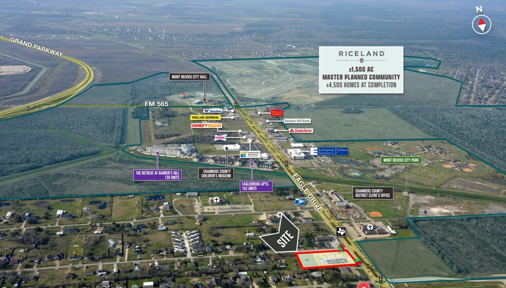 Eagle Dr, Mont Belvieu, TX à vendre - Photo de l’immeuble – Image 2 sur 11