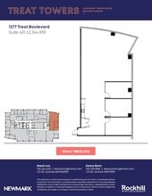 1255 Treat Blvd, Walnut Creek, CA à louer Plan d’étage– Image 1 sur 1