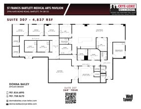2996 Kate Bond Rd, Bartlett, TN à louer Plan d’étage– Image 1 sur 1