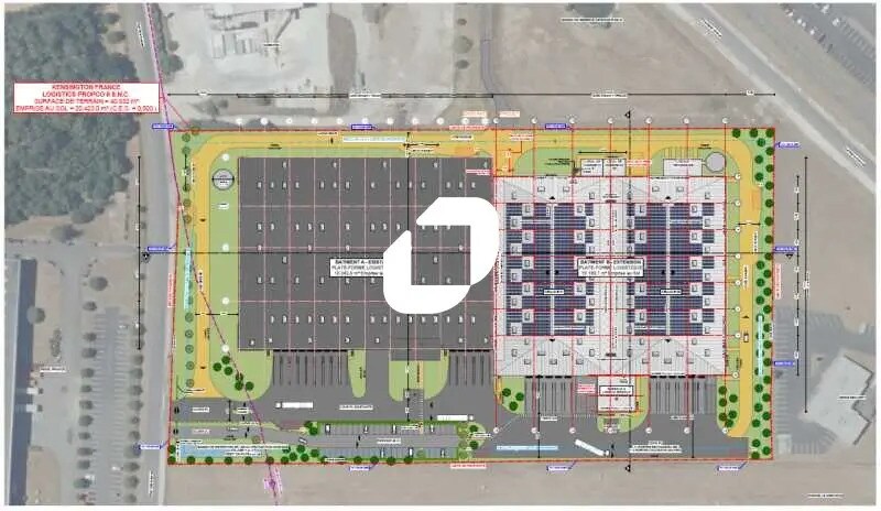 Industriel/Logistique dans Meung-sur-Loire à louer - Plan d’étage – Image 3 sur 3