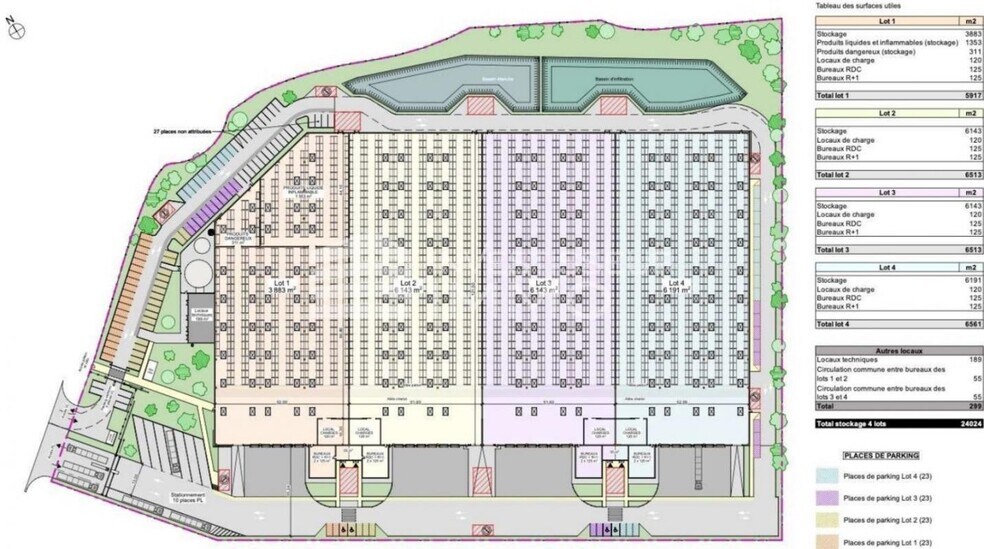 Local d’activités dans Moult à louer - Plan d’étage – Image 3 sur 3