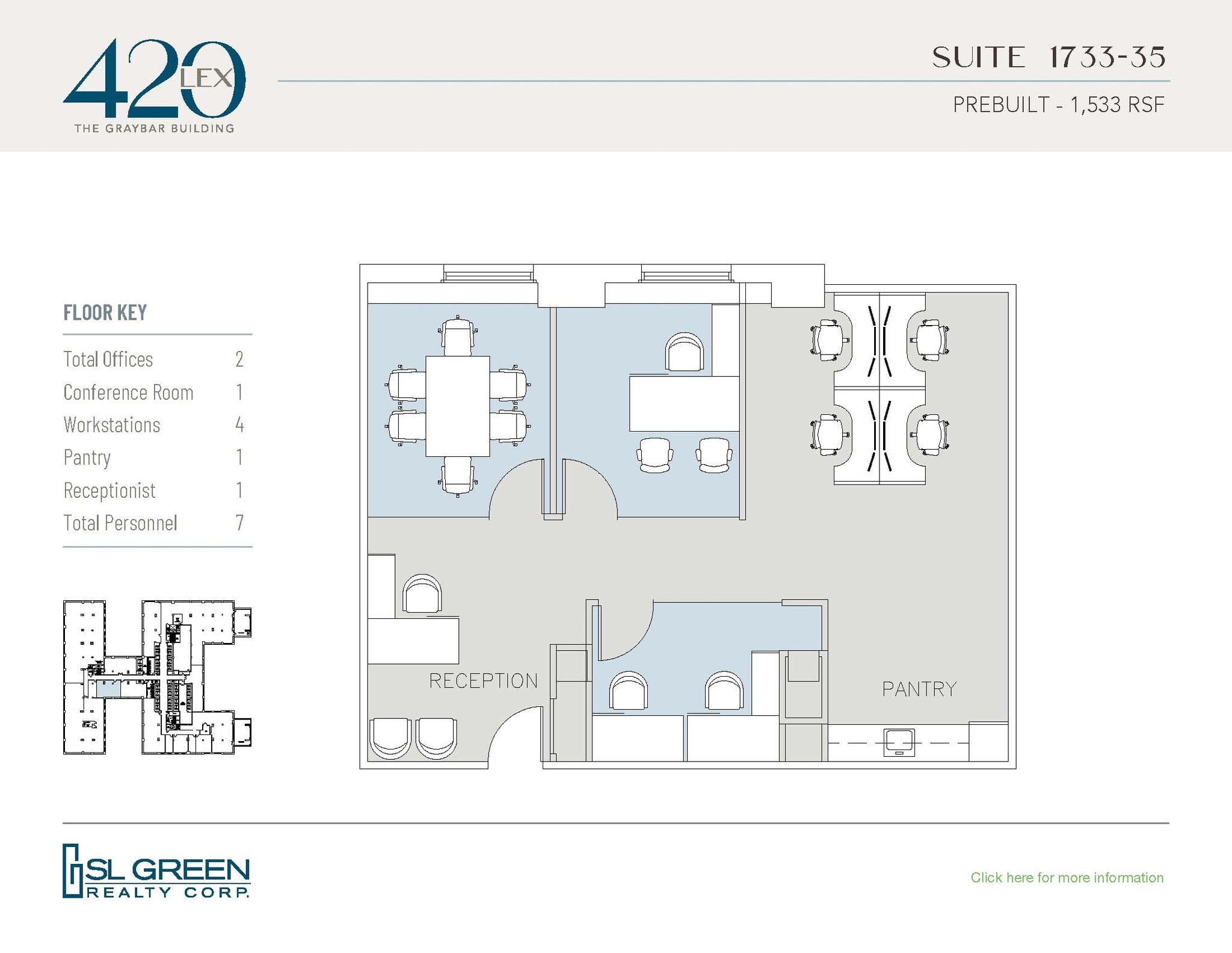 420 Lexington Ave, New York, NY à louer Plan d’étage– Image 1 sur 1