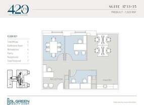 420 Lexington Ave, New York, NY à louer Plan d’étage– Image 1 sur 1