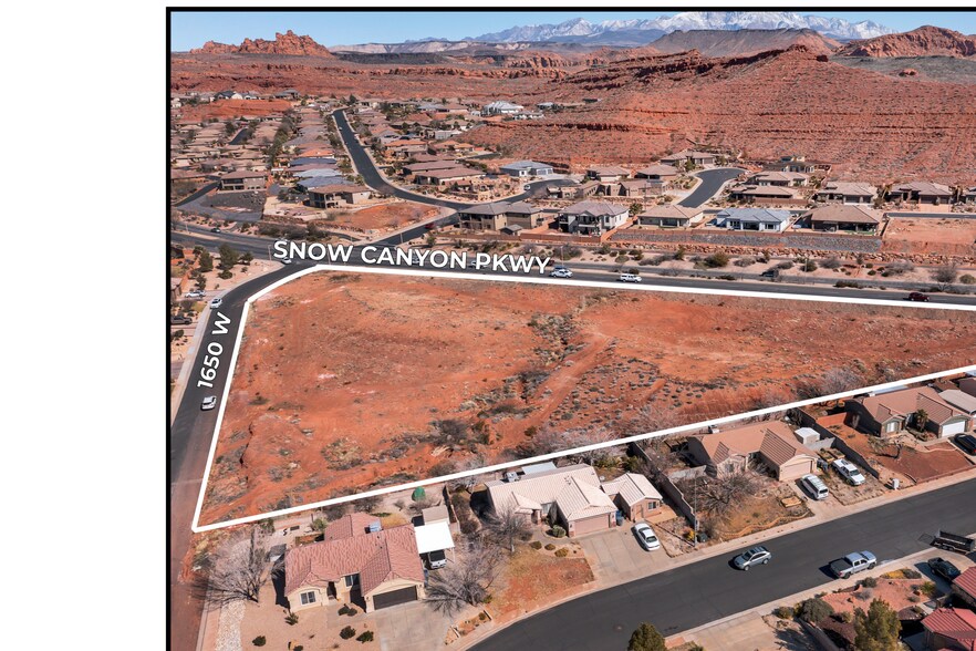 Snow Canyon Pky & 1650 W, St George, UT à vendre - Aérien – Image 3 sur 4