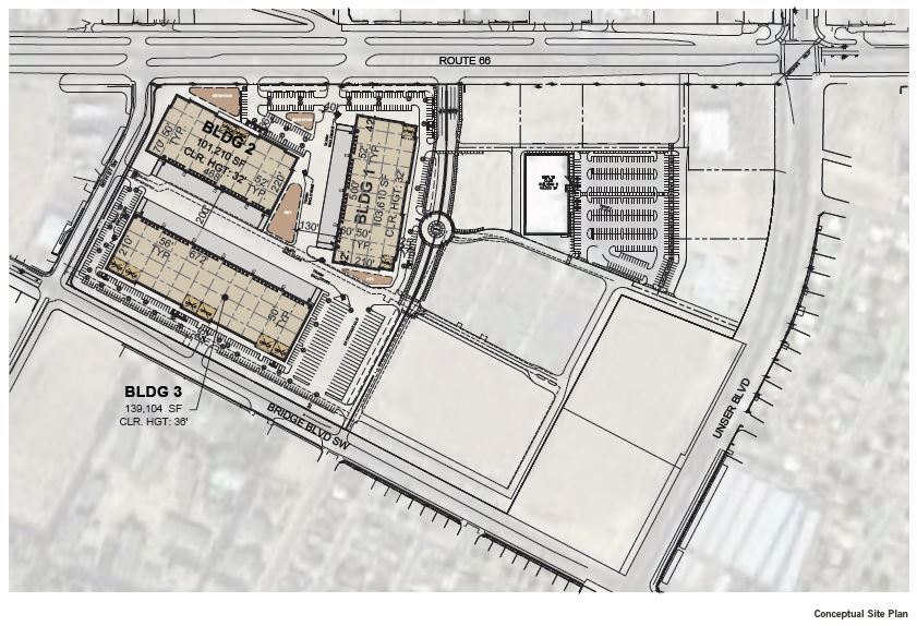 SWQ Central Ave & Unser Blvd, Albuquerque, NM à louer - Plan de site – Image 2 sur 2