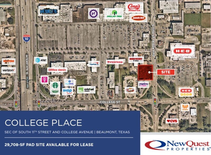 850 S 11th St, Beaumont, TX à louer - Photo de l’immeuble – Image 1 sur 1