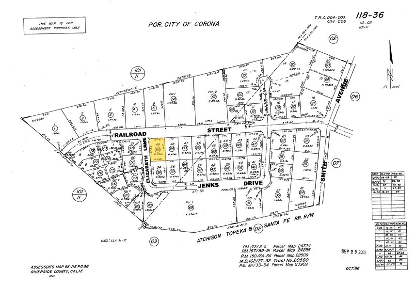 391 Elizabeth Ln, Corona, CA à louer - Plan cadastral – Image 2 sur 3