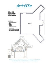 810 Dominican Dr, Nashville, TN à louer Plan d’étage– Image 1 sur 1
