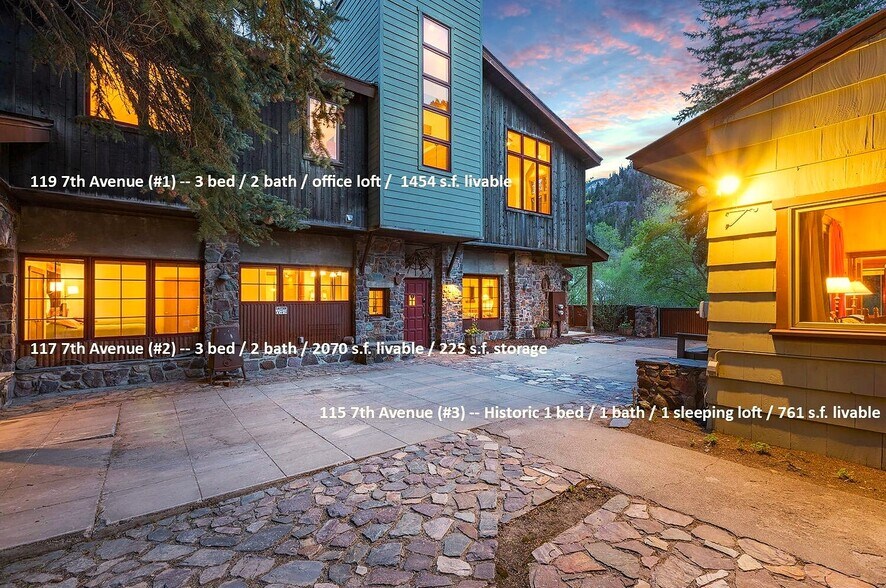 115 / 117 / 119 7th Ave, Ouray, CO à vendre - Photo de l’immeuble – Image 3 sur 33